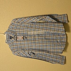 NWT Gap small plaid button up
